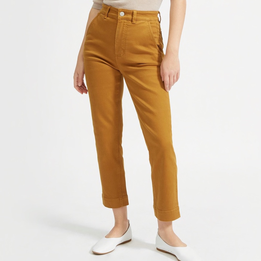 Everlane cropped straight pant size 4